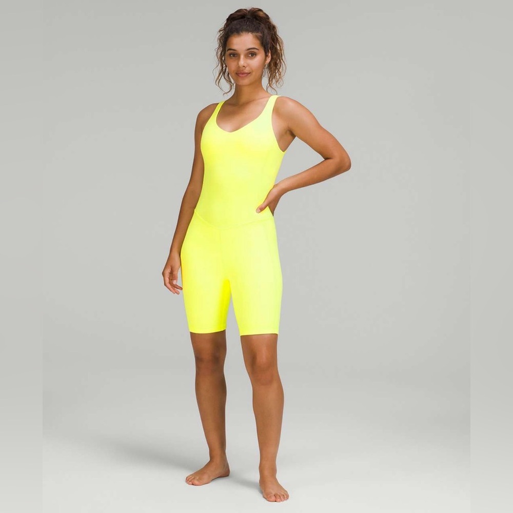 Lululemon Align Bodysuit 8"
Electric Lemon